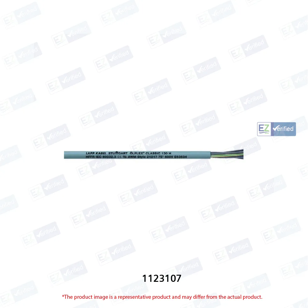 Lapp Kabel 1123107 Olflex Classic 130 H Copper Flexible Cable