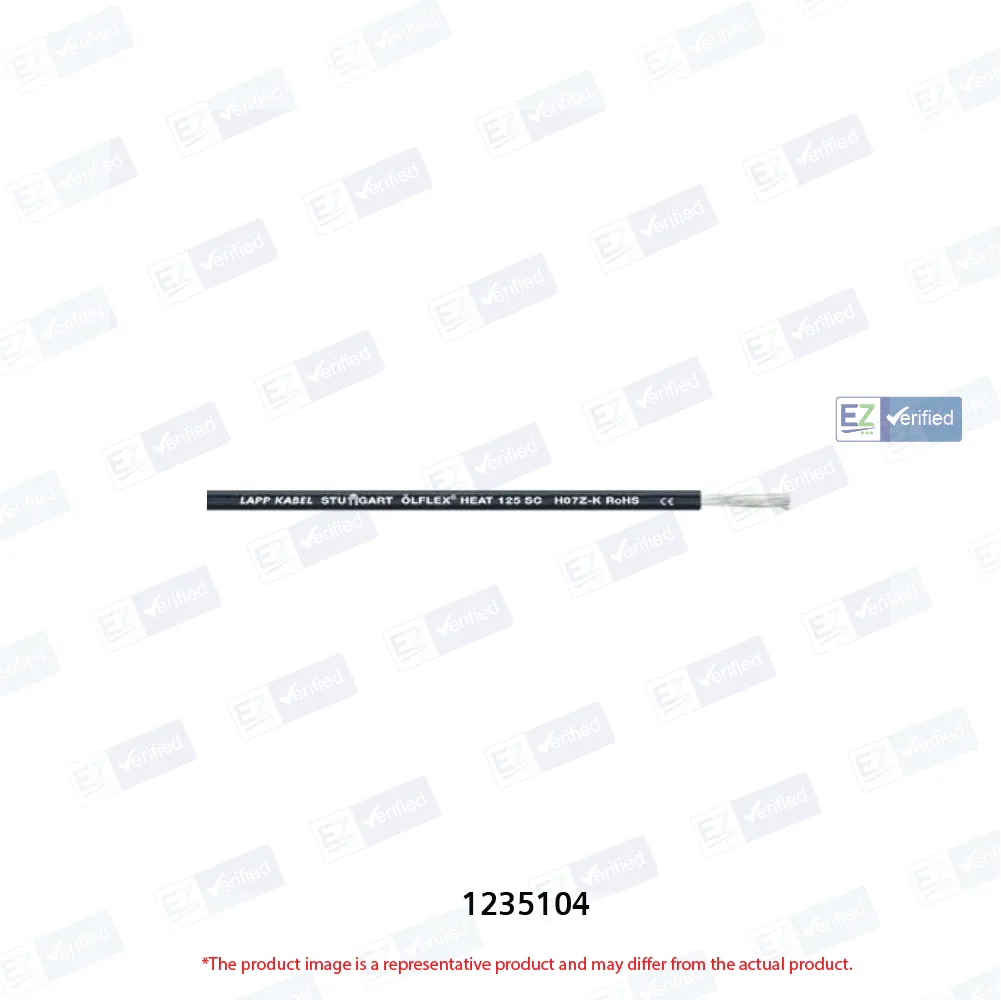 Lapp Kabel 1235104 Olflex Heat 125 SC Copper Flexible Cable