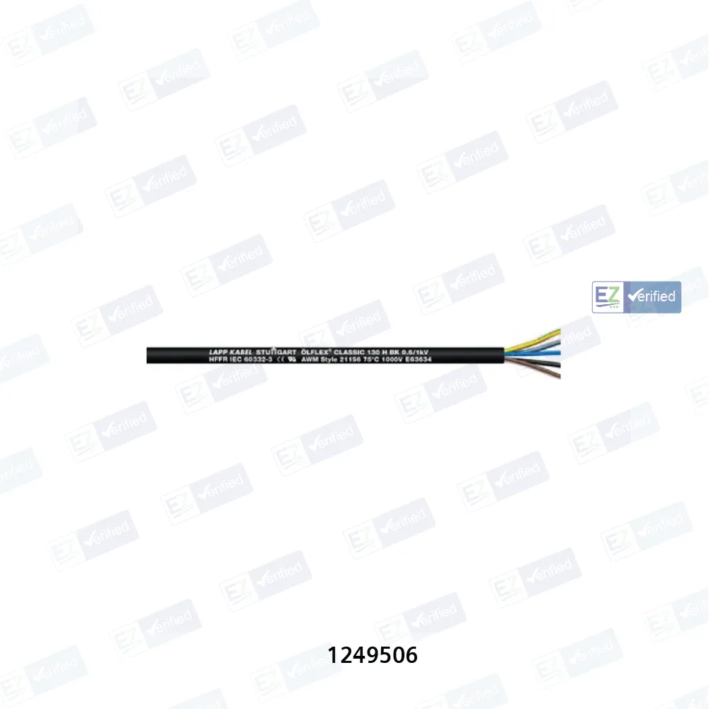 Lapp Kabel1249506 Olflex Heat 180 SiF Copper Flexible Cable