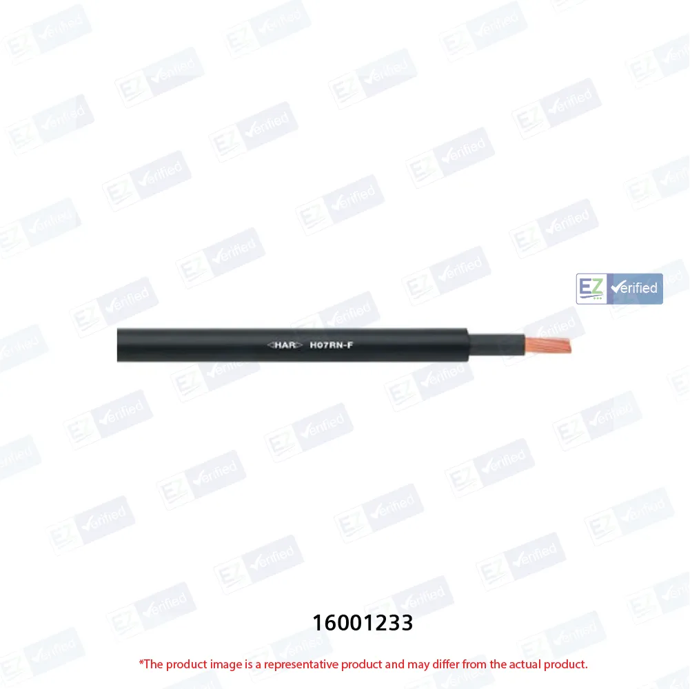 Lapp Kabel 16001233 H07RN-F Copper Flexible Cable