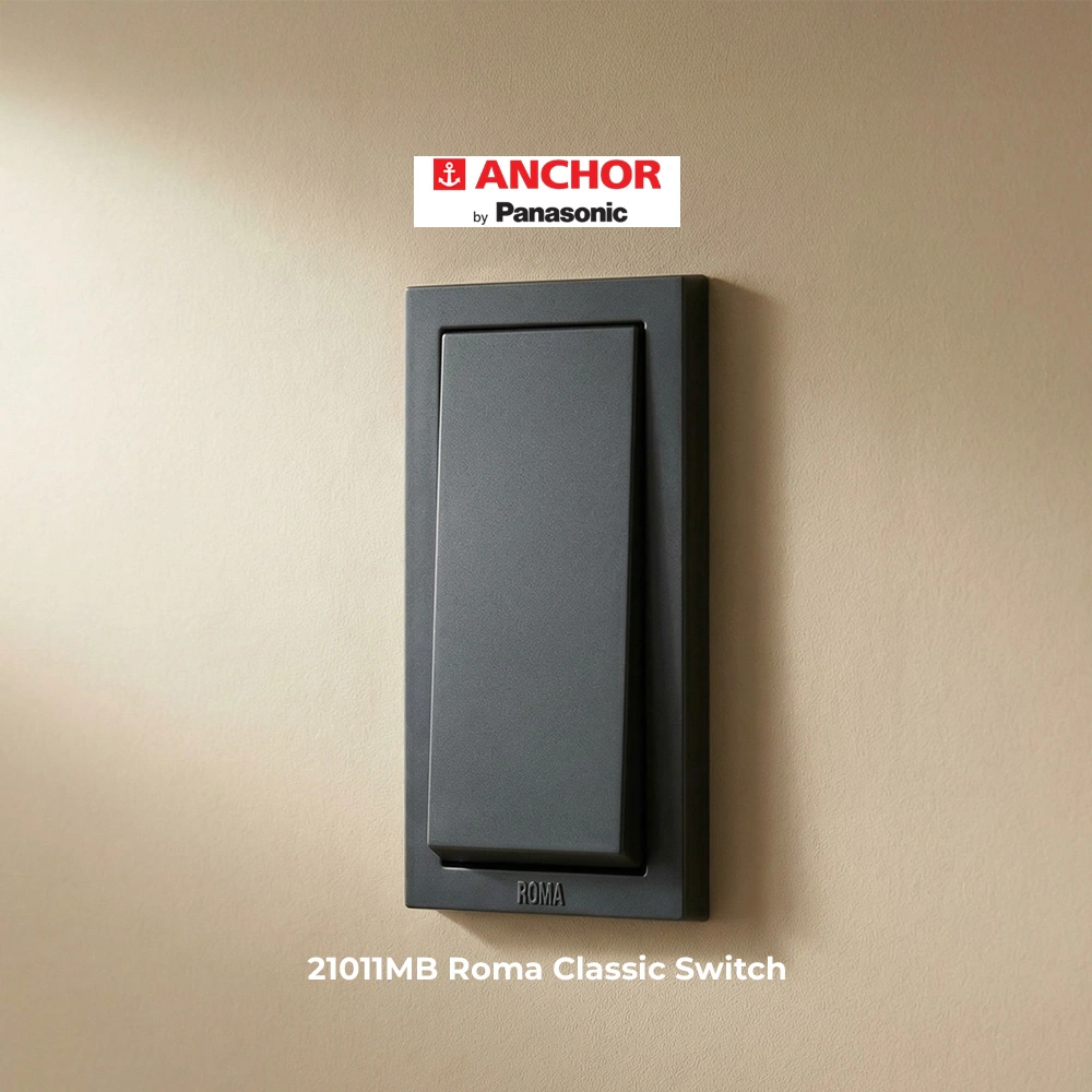 21011MB Anchor Roma Classic Black Switch