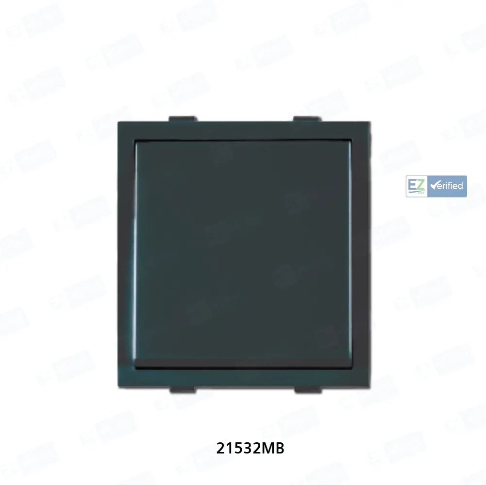 Anchor Roma Classic 21532MB Dura Switch 20 Amp 2 Module s Black