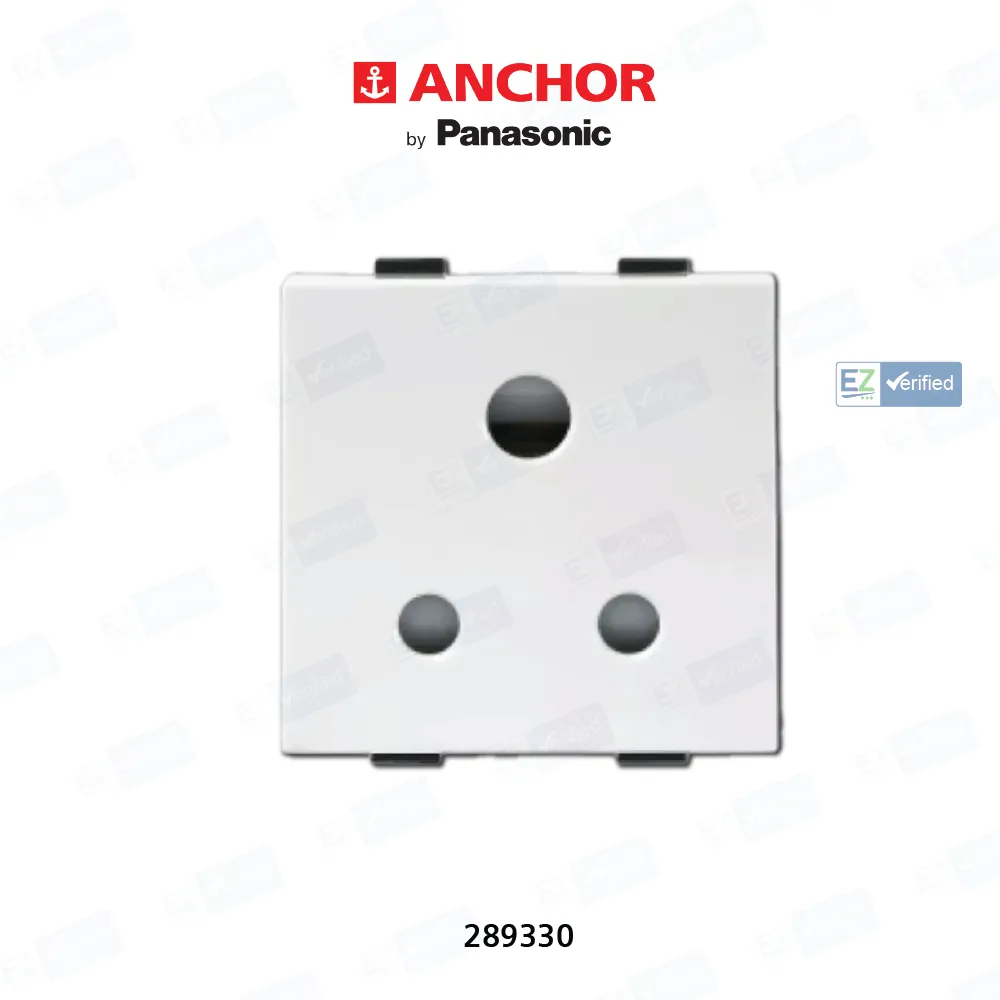 Buy Anchor Roma Plus 6/10 Amp 3 Pin Socket Online at Best Price
