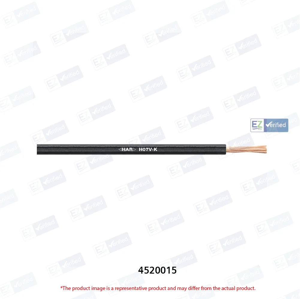 Lapp Kabel 4520015 H07V-K Copper Flexible Cable
