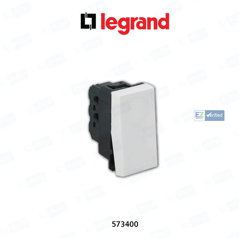 Legrand Arteor 573400 SP Switch 6/10 Amp 1 Module 1 Way White