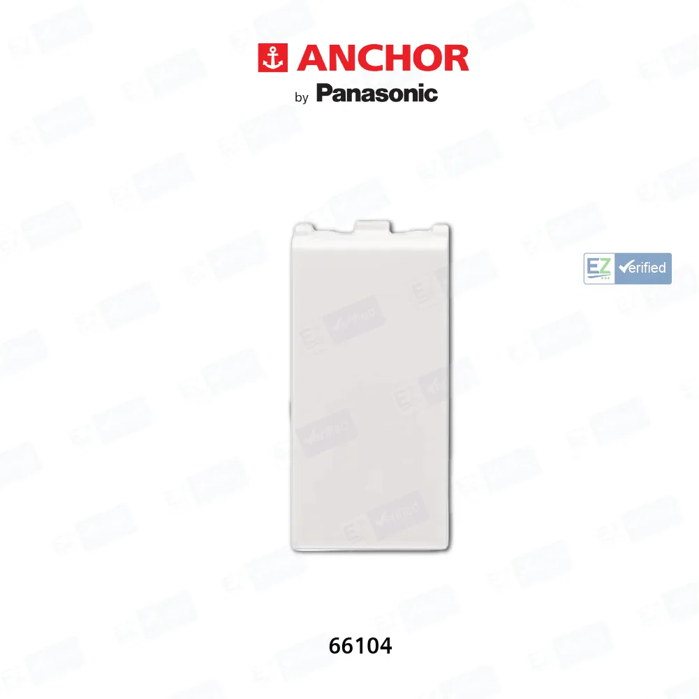 Anchor Roma Urban 66104 Switch, 20 Amp, 1 Module, White
