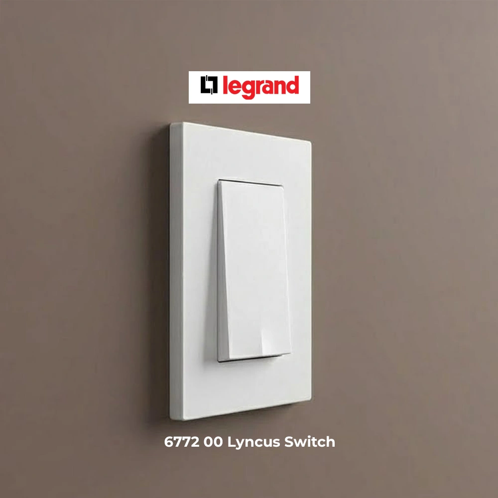 6772 00 Legrand Lyncus White Switch