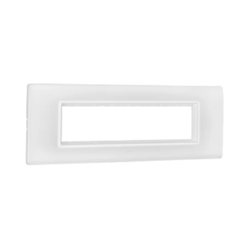Legrand Allzy White Cover Plate 8 Module With Frame 681305