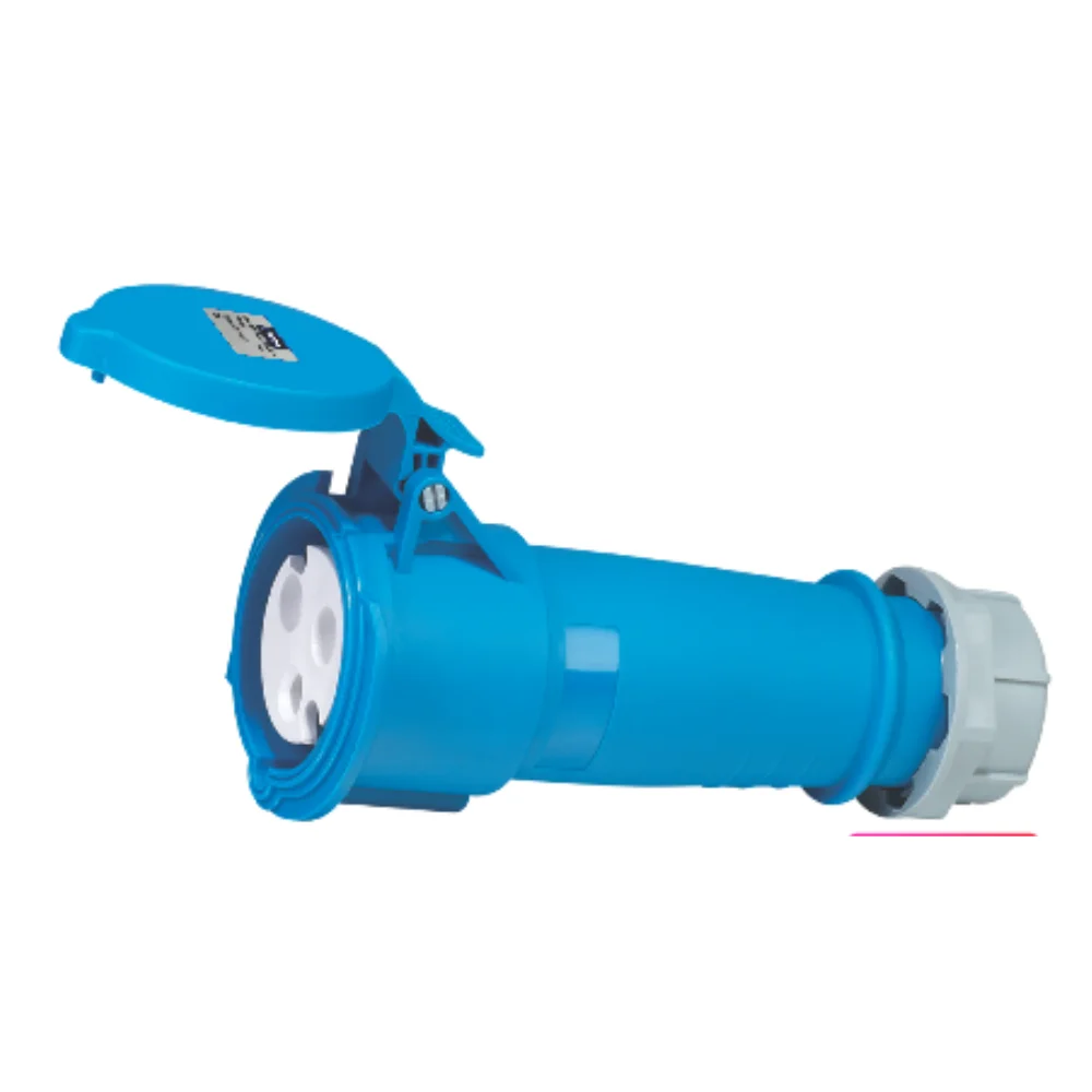 9 Electric Industrial Standard Connector 16-20 A 3 Pole+E IP 44 400 V 6H 9E 514