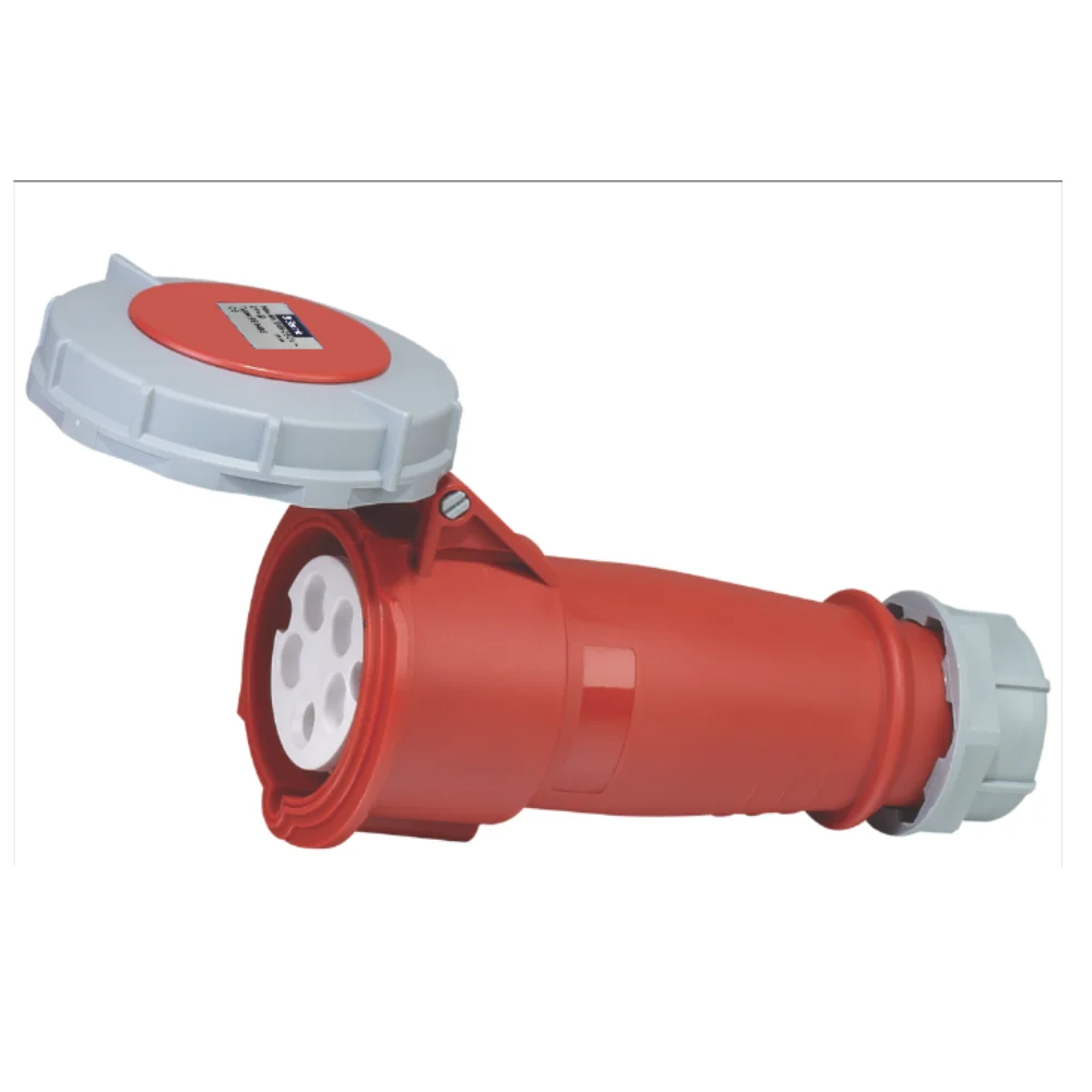 9 Electric Industrial Standard Connector 32 A 3 Pole+N+E IP 67 400 V 6H 9E 562