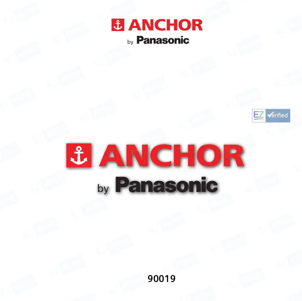 Anchor Woods 90019 SP Switch with Indicator 6/10 Amp 1 Module Black