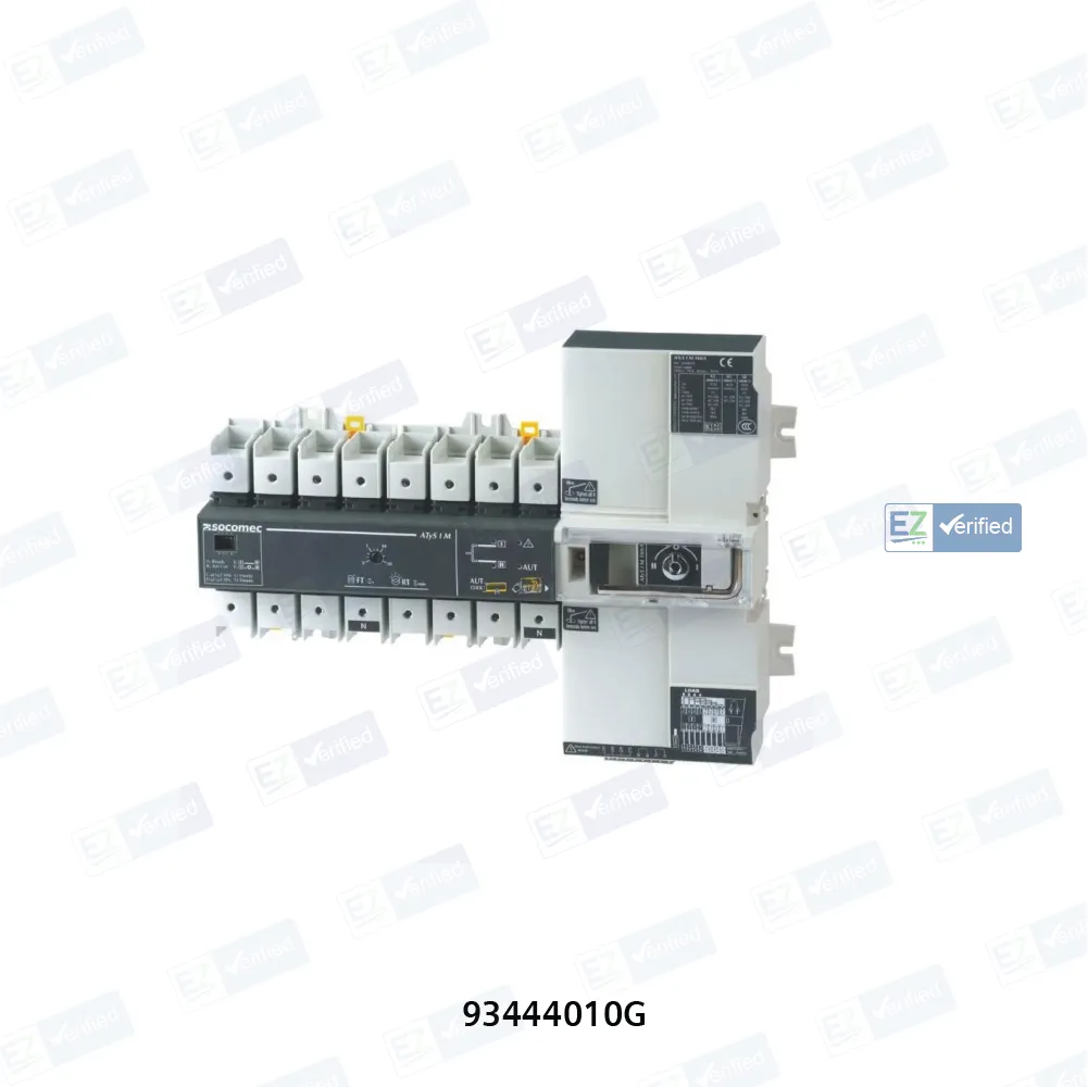 Buy Socomec ATyS t M 93444010G 100 Amp 4 Pole ATS Switch at Online