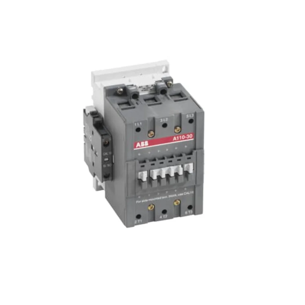 ABB A Series Power Contactor 110 A 3 Pole 400-415 V AC 1 NO + 1 NC AC3 Duty 1SFL451001R8611