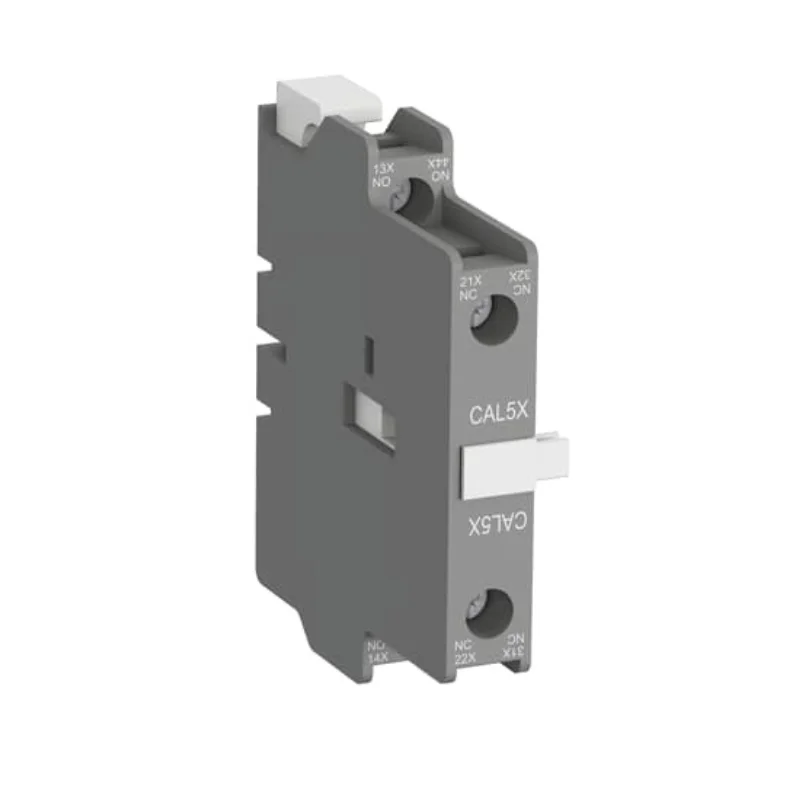 ABB CAL5X-11 Auxiliary Contact Block 1 NO + 1 NC Suitable For AX09 to 80 NX 4 Pole Contactor Side Mounted 1SBN019020R1011