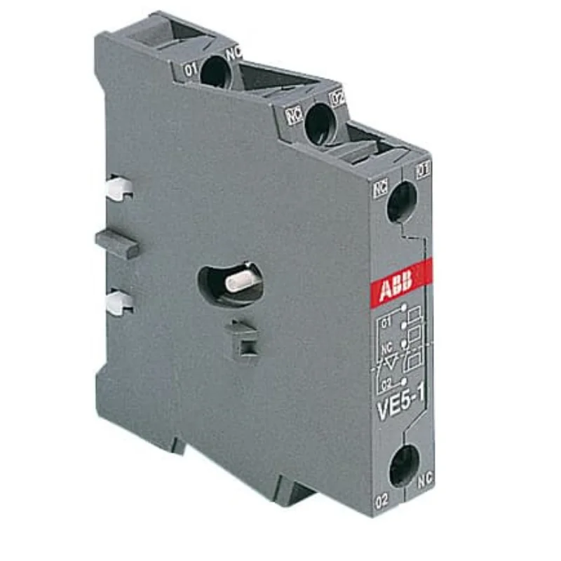 ABB VE 5-1 Horizontal Mechanical & Electrical Interlock With 2 NC Contact Suitable For AX09-40 & A9-40 AL9-40 Contactor 1SBN030110R1000