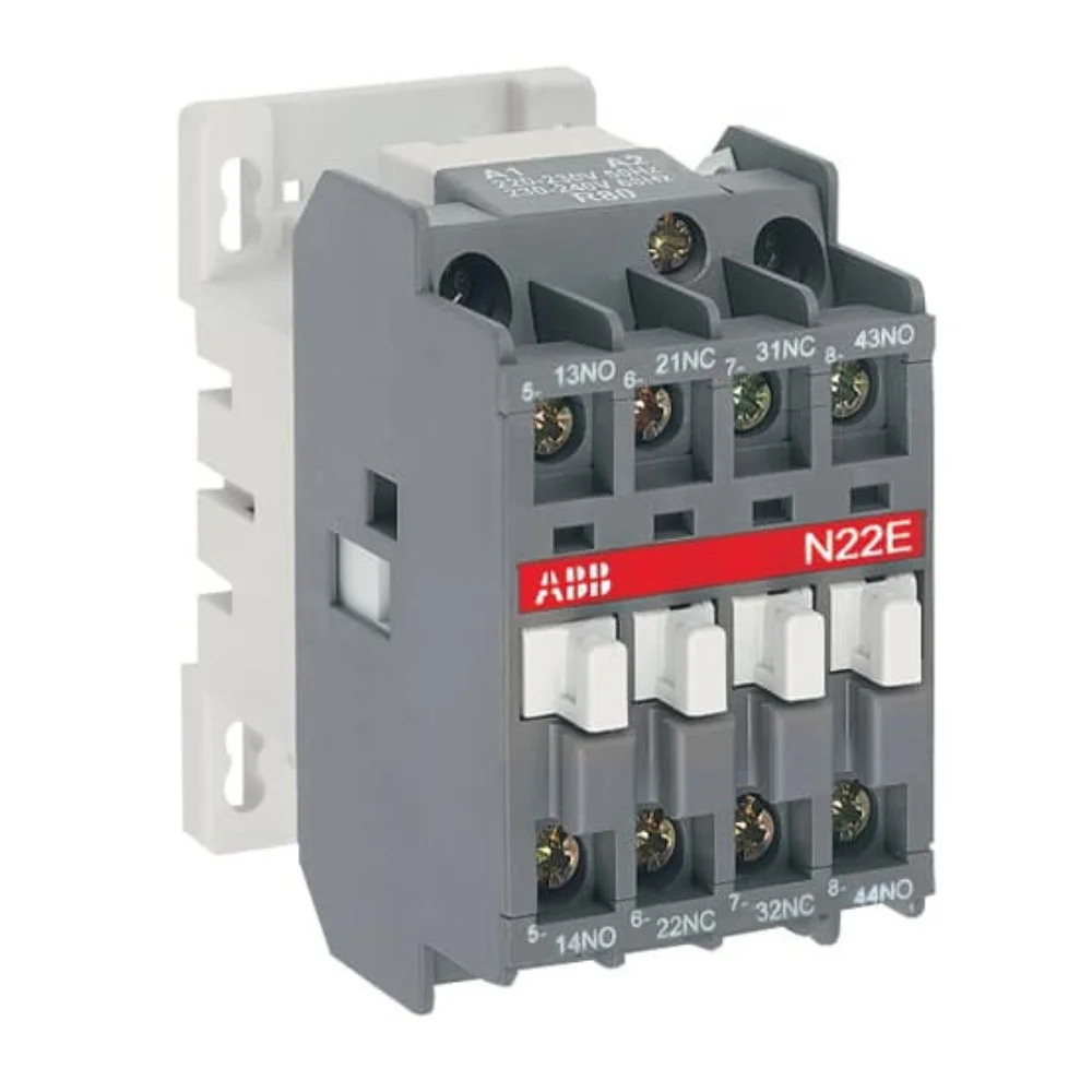 ABB N Series  6 A 2 NO + 2 NC 400-415 V AC Auxiliary Contactor 1SBH141001R8622