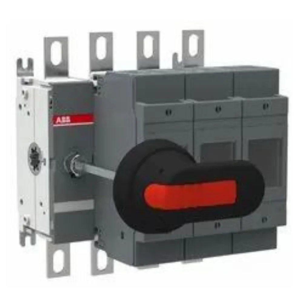 ABB OESA Switch Disconnector Fuse 32 A TPN Open Execution DIN Type Size 000/00 OESA0032N