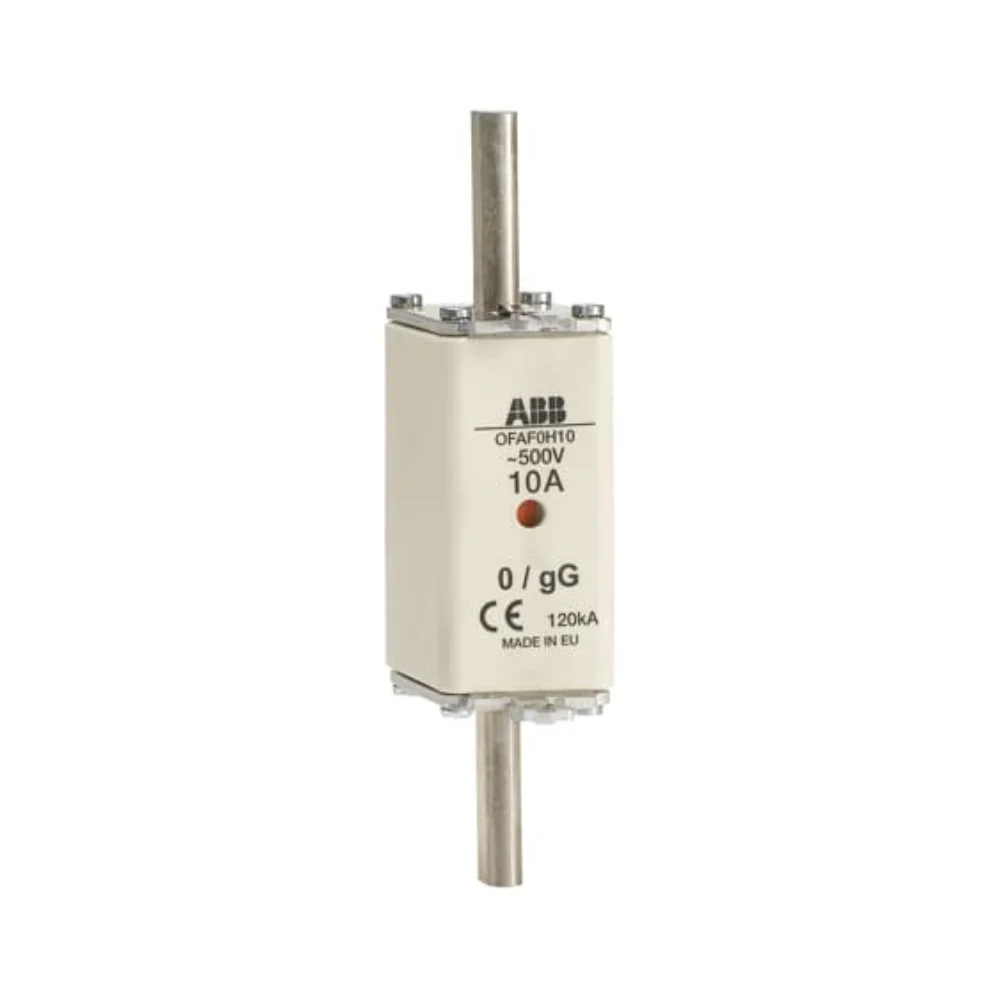 ABB OFAF HRC Fuse Link 200 A 500 V DIN Type 80 kA Size 0 1SCA022629R5140