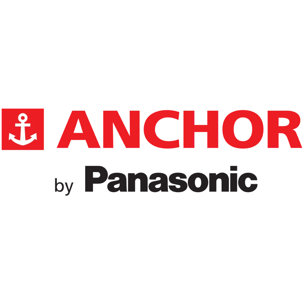 Anchor Rider Rego Single Mounting Cover Plate 4 Module, White, Without Support Frame