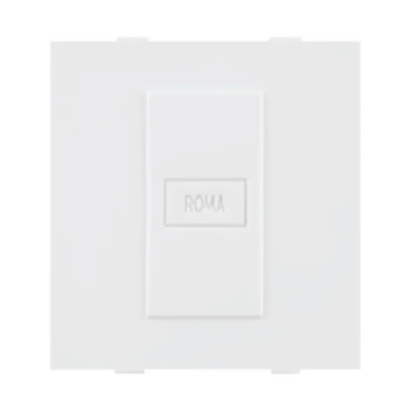 Anchor Roma Classic White Blank Plate 2 Module 30420