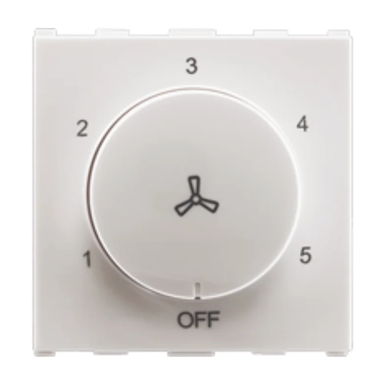 Anchor Roma Urban White High Speed Fan Regulator 100 W 2 Module 5 Step 66504