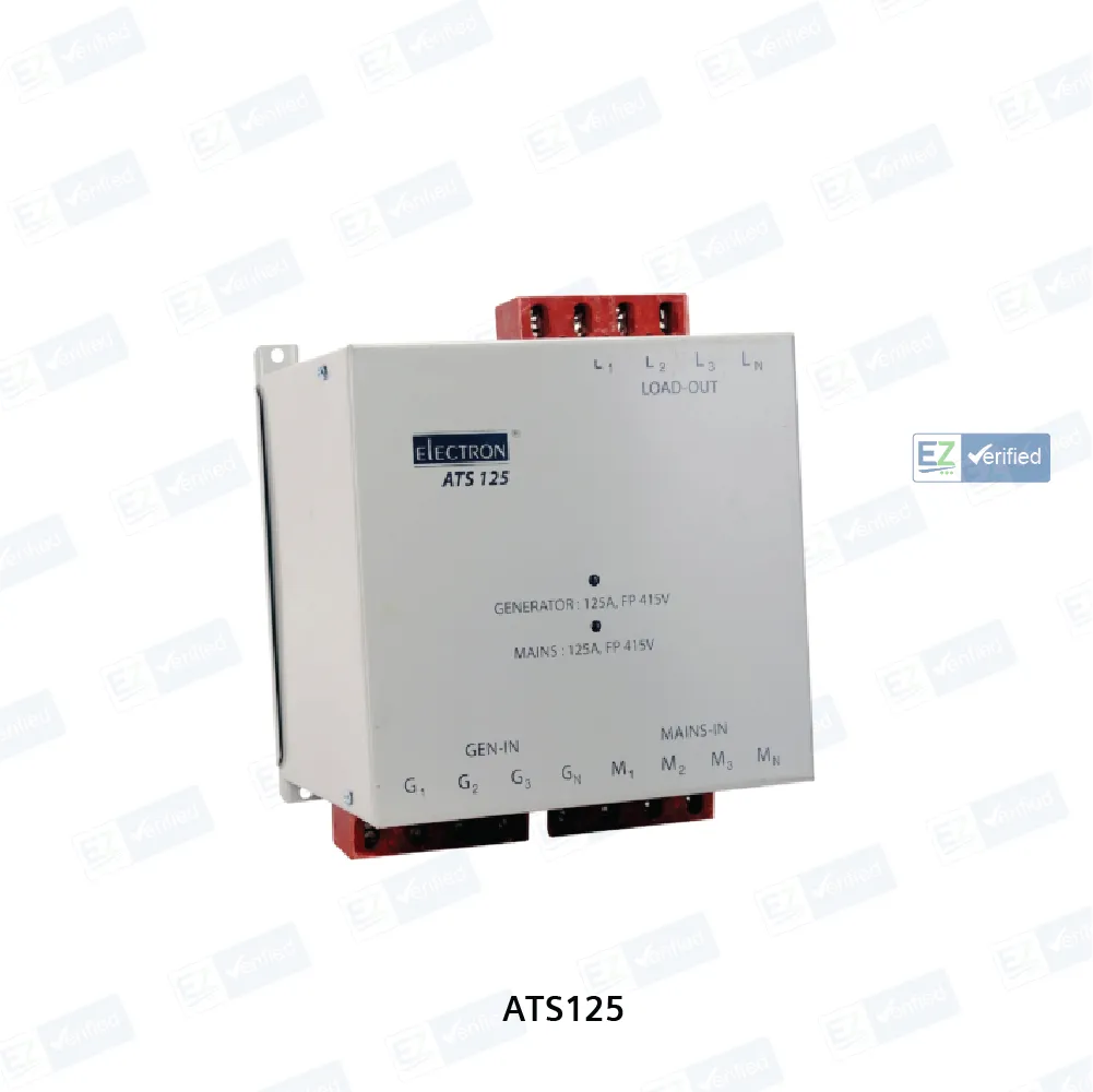 Electron Microcontroller Based ACCL EB : 3P, 125A, DG : 3P, 1-125 A, 4 Pole