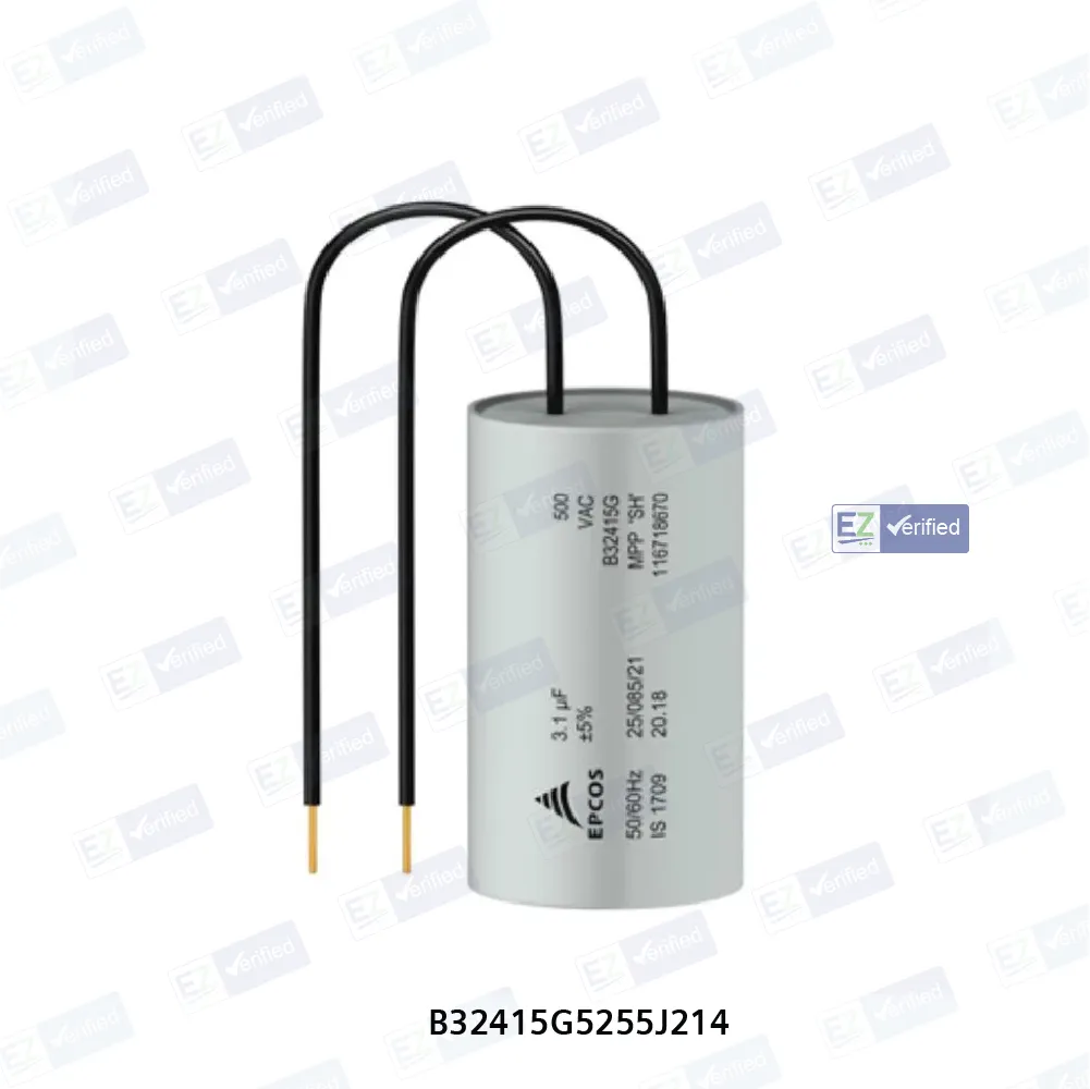 TDK EPCOS 2.5 MFD 440 V AC For Fan MFD BIG Capacitor B32415G5255J214