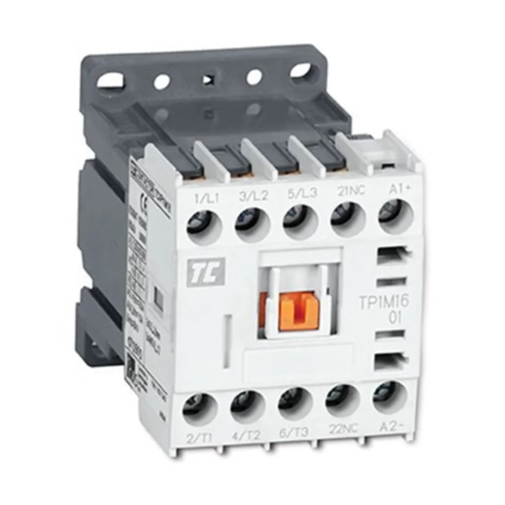 C&S Electric Power Contactor 6 A 3 Pole 24 V AC 1 NO AC3 Duty TC1-M0610B