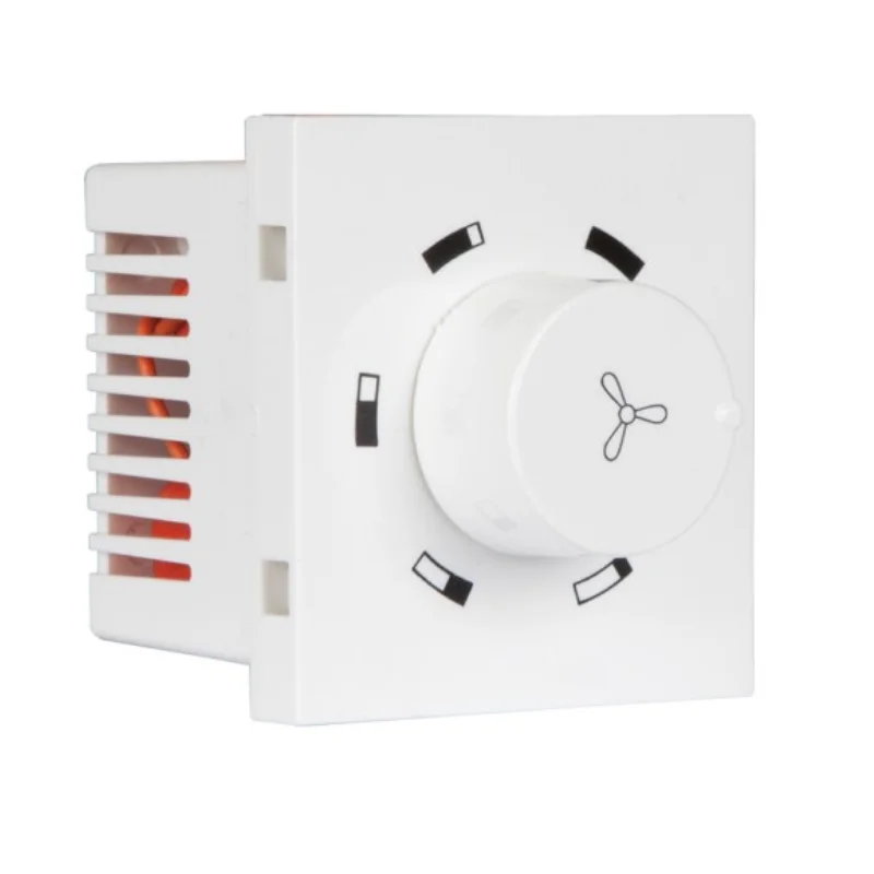 Crabtree Athena 2 Module Chalk White Fan Regulator ACARFHW008