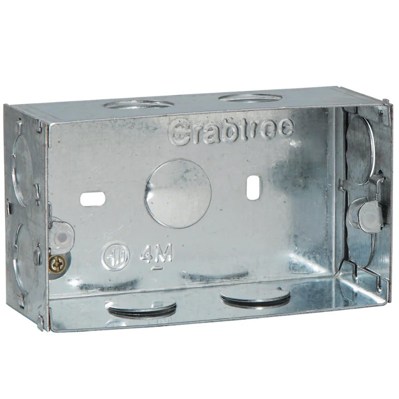Crabtree 4 Module Flush Mounting Metal Box ACTXMIIX04