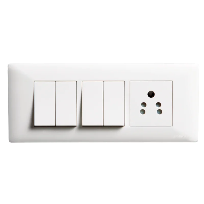 Crabtree Signia 6 Module White Cover Plate ACWPLCWV06