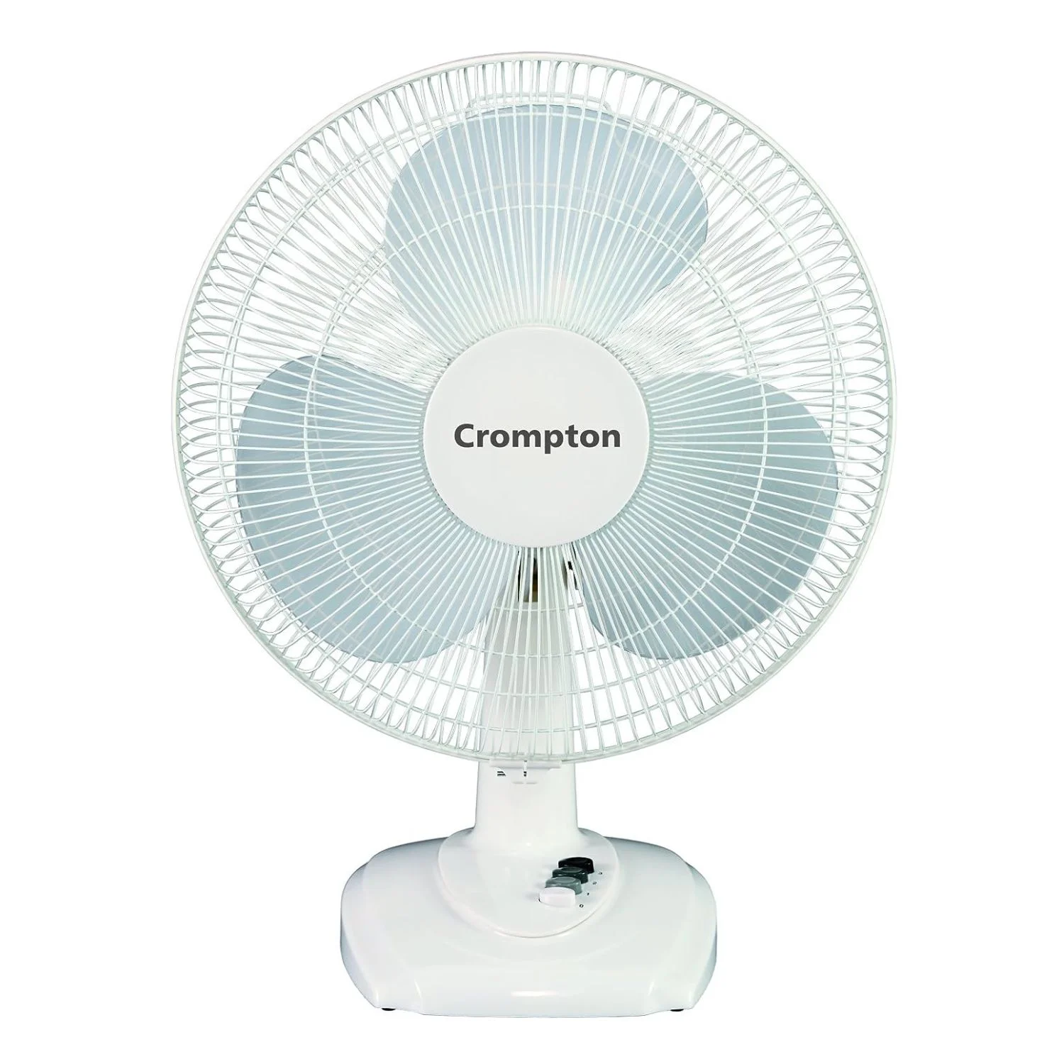 Crompton TF Hi Flo Eva Table Fan 400 mm (16"), Ivory TFHIFLOEVA16IVY