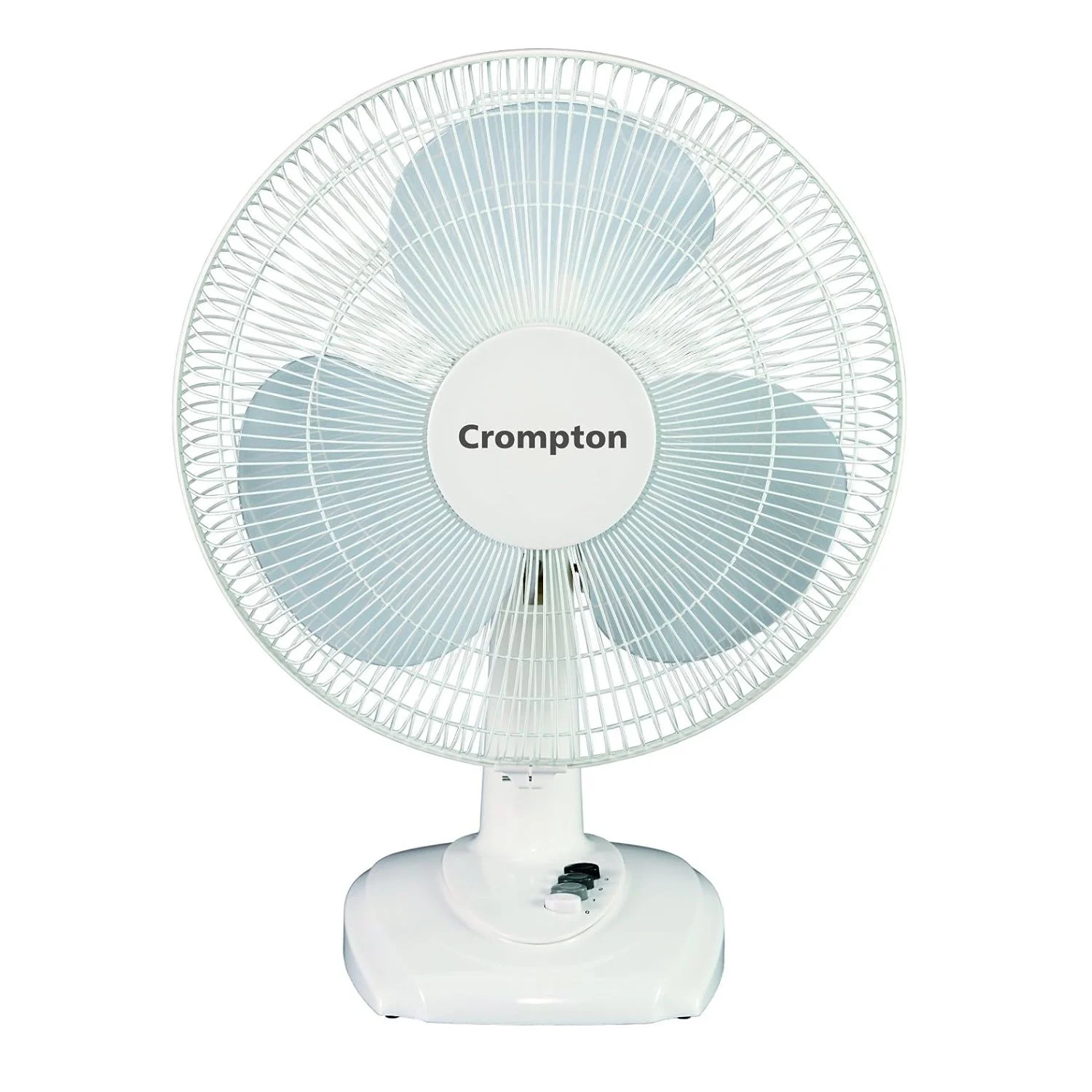 Crompton TF Hi Flo Eva Table Fan 400 mm (16"), White TFHIFLOEVA16OPW