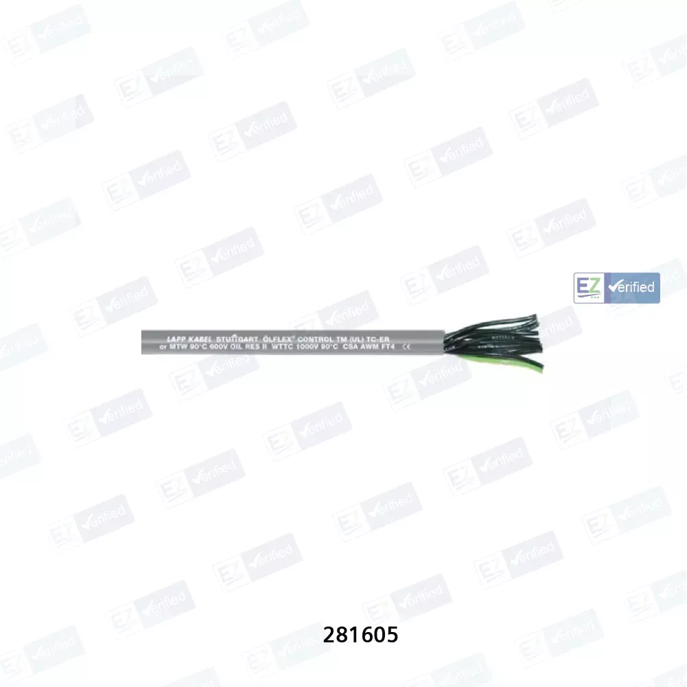 LAPP Olflex Control TM 281605 Copper Flexible Cable, 5 Core