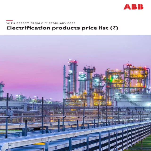 ABB Switchgear, Controlgear & Accessories Price List PDF Download Eleczo