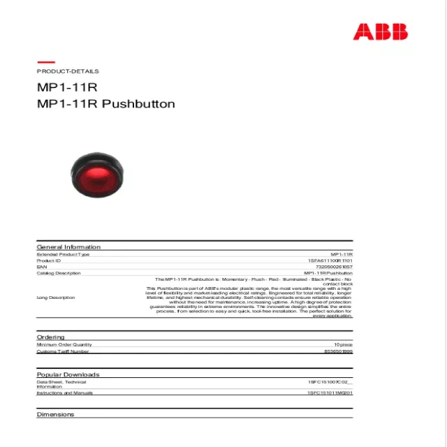 ABB Electrical Products Price List & Technical Data Sheet Catalogue ...