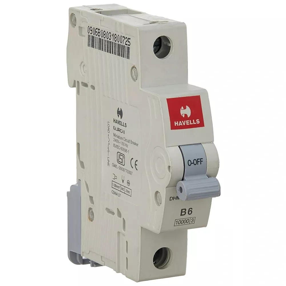 GET 32 AMP CURVE B 6kA MCB CIRCUIT BREAKER 32B1M SCHUPA - Foto 8