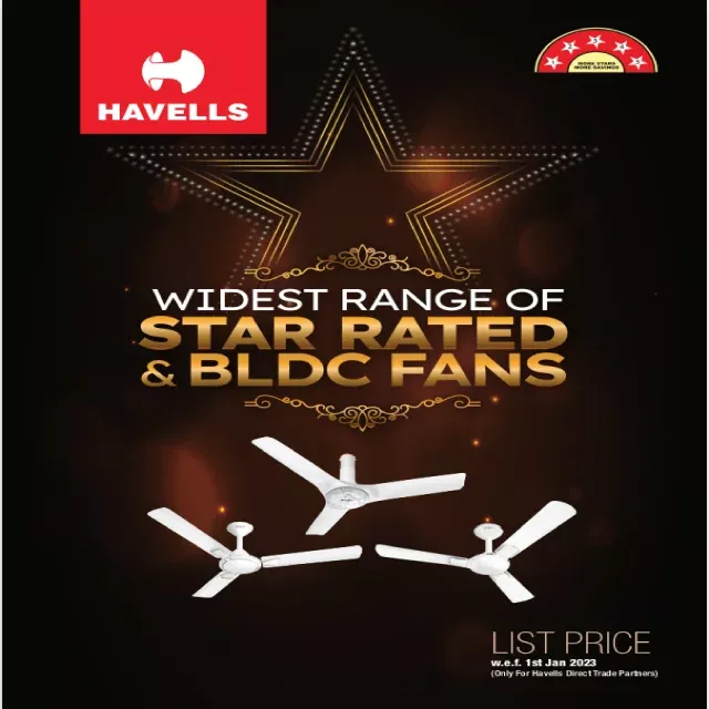 Havells Electrical Products Price List & Technical Data Sheet Catalogue