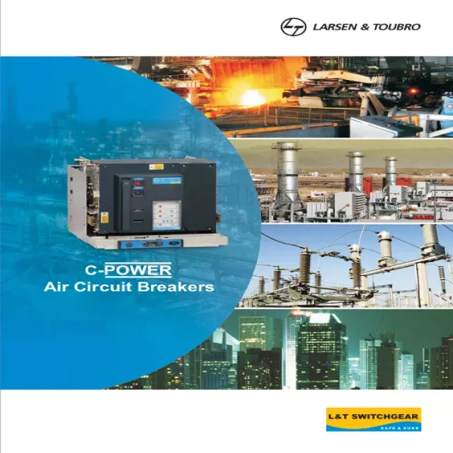 Download L&T Switchgear C-Power ACB Catalogue PDF |Eleczo.com