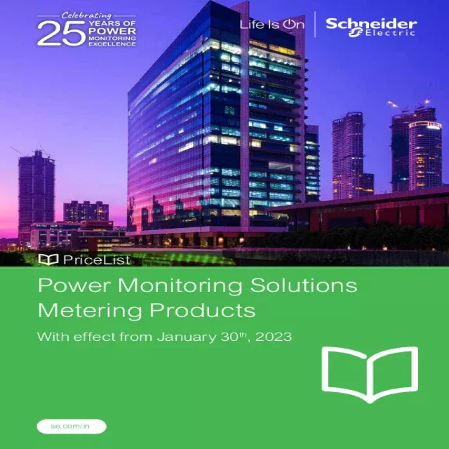 Schneider Electric Products Price List & Technical Data Sheet Catalogue