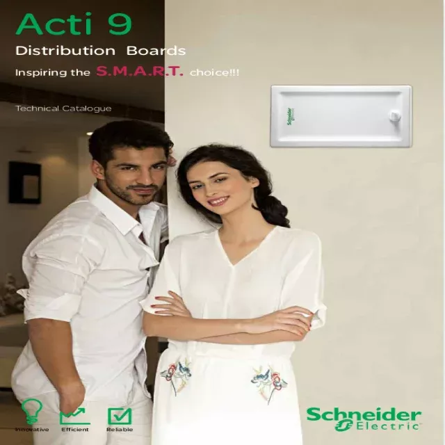 Download Schneider Acti 9 Distribution Board Catalogue PDF |Eleczo.com