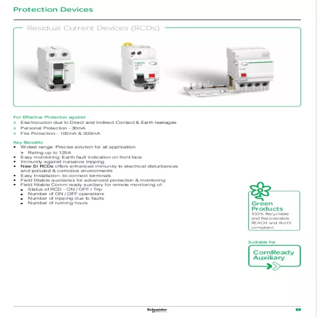 Download Schneider Electric Acti 9 RCCB Catalogue PDF