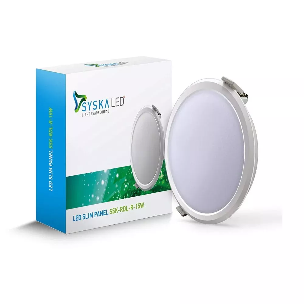 Syska led panel light 15w price deals