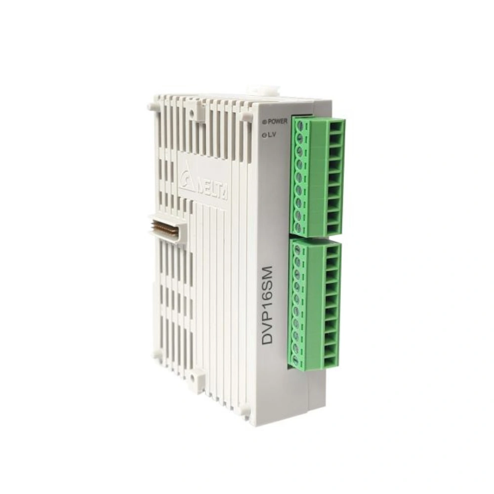 Delta (DVP-S Series) PLC Extension Module Digital Input Right-side Connectable 16 Points Power Supply 24V DC DVP16SM11N