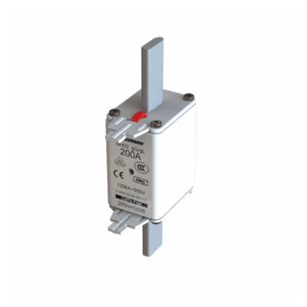 Eaton Bussmann HRC Fuse Link 200 A 500 V AC Din Type 120 kA Size 02 200NHG02B