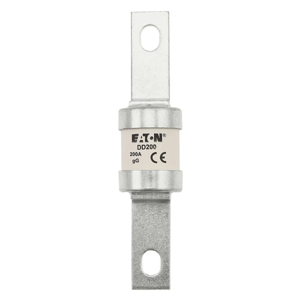 Eaton Bussmann HRC Fuse Link 200 A 415 V AC Bolted Type 80 kA Centre Tag Size B2 DD200