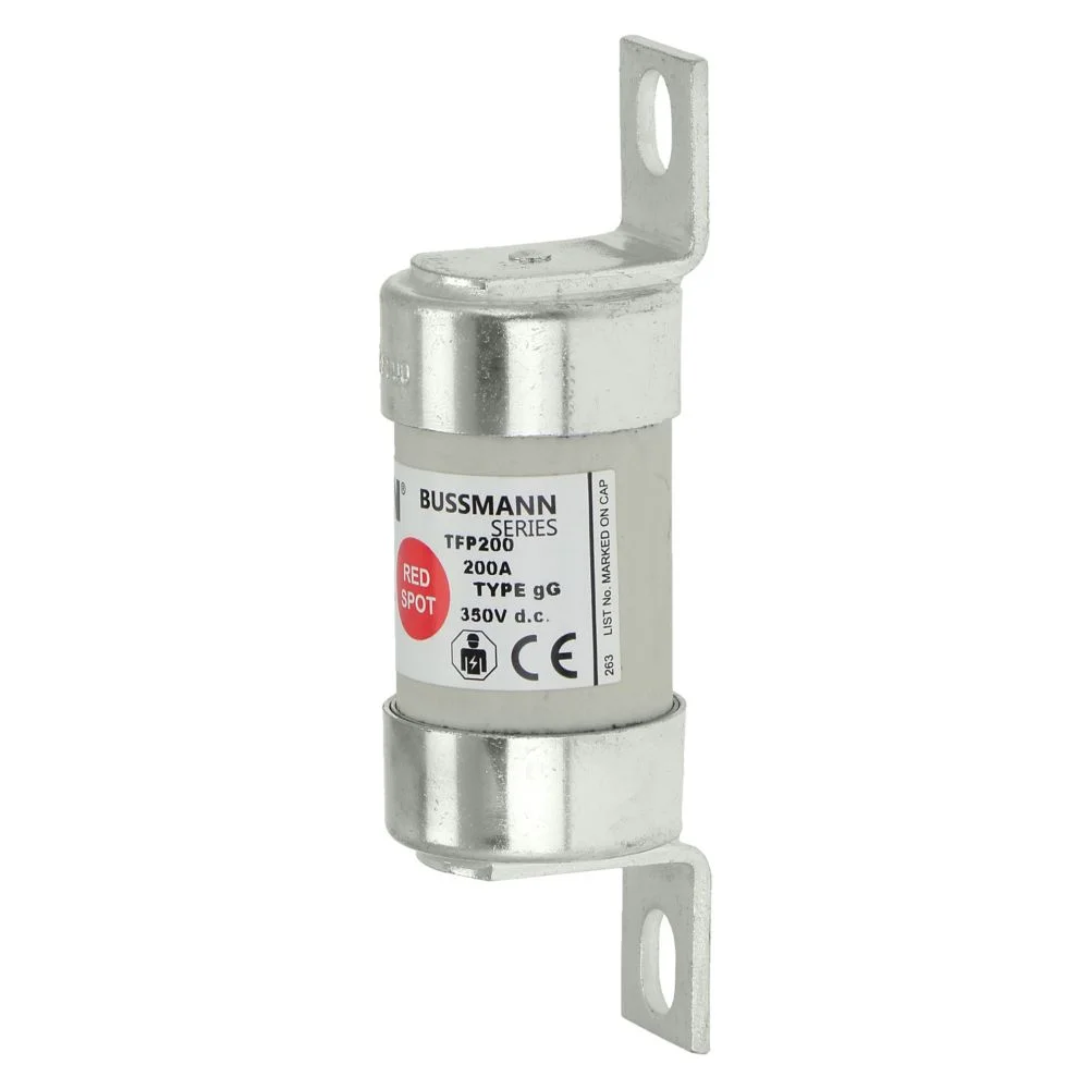 Eaton Bussmann HRC Fuse Link 200 A 660 V AC Bolted Type Offset Tag Size A4 TFP200