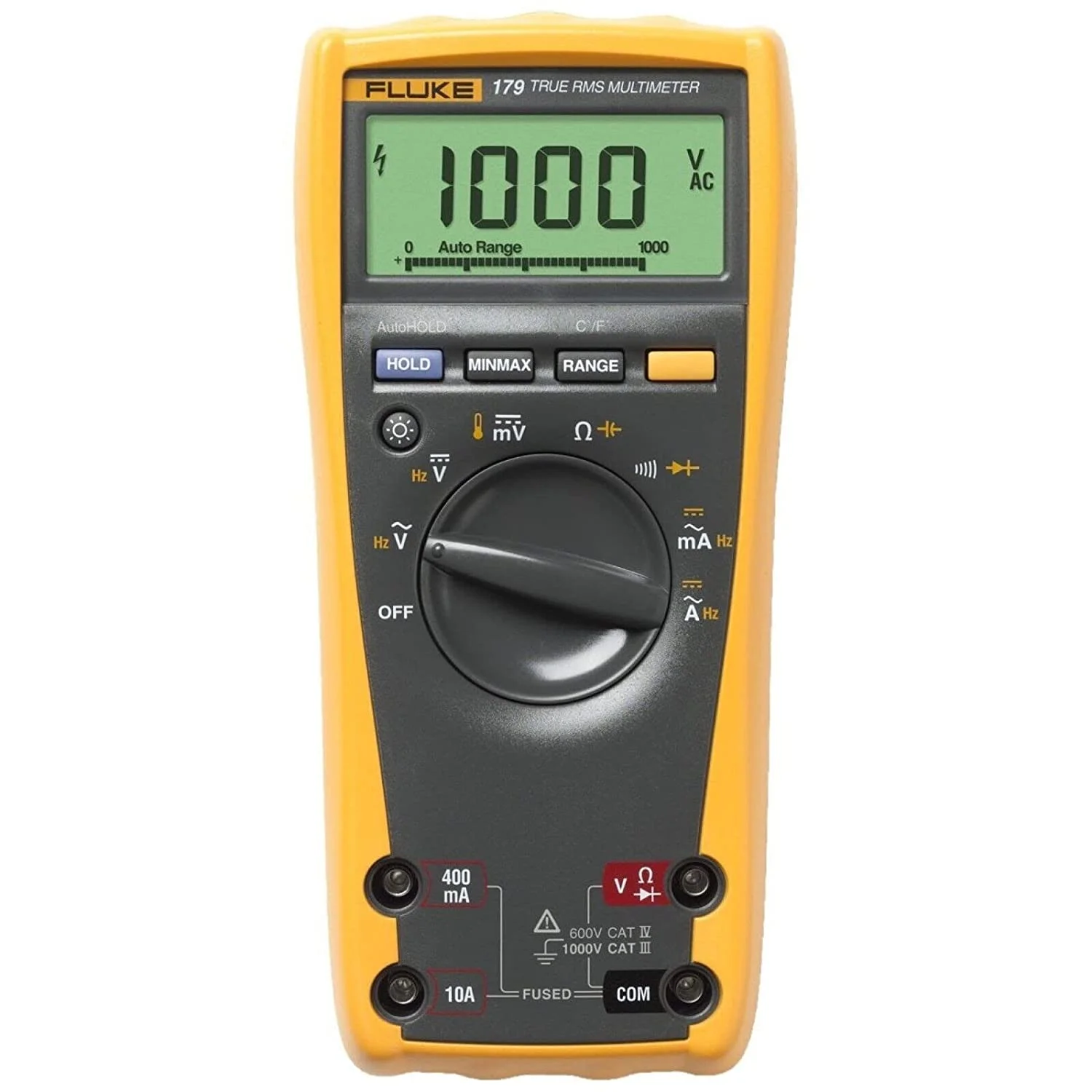 Fluke 179B+ Digital Multimeter 1000 V AC/DC, 10 A AC/DC