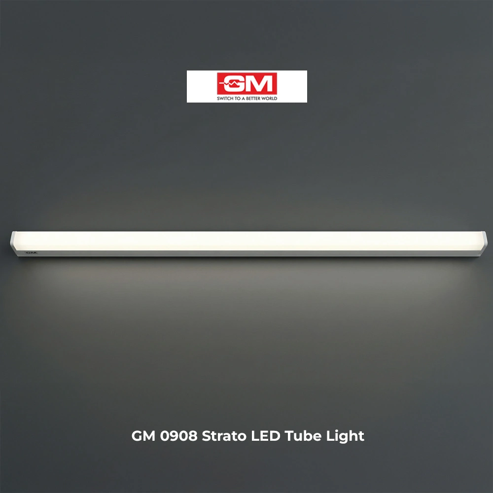 GM 0909 GM Modular Strato 12 W Neutral White LED Tube Light, 2 Feet