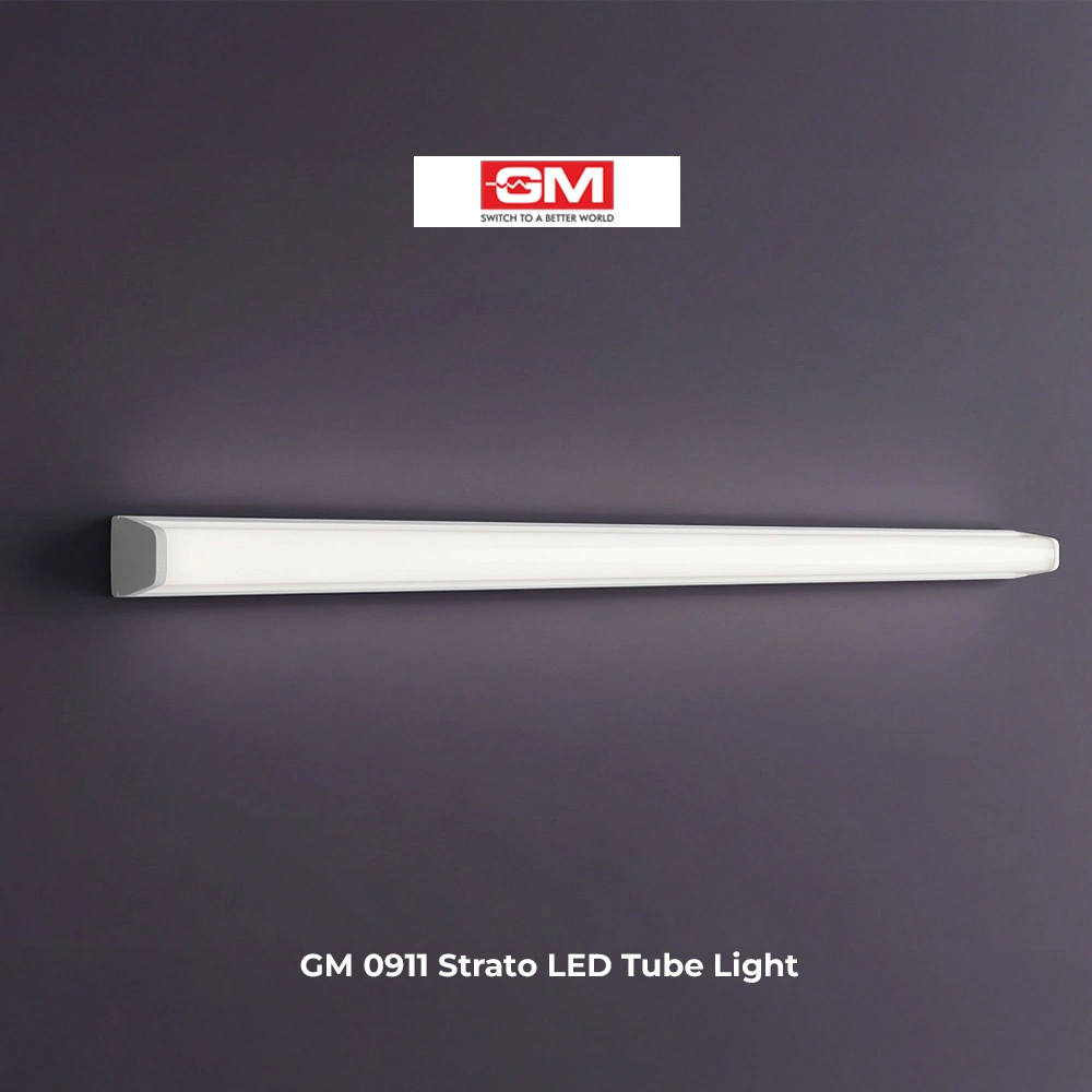 GM 0911 GM Modular Strato 8 W Cool White LED Tube Light, 1 Feet